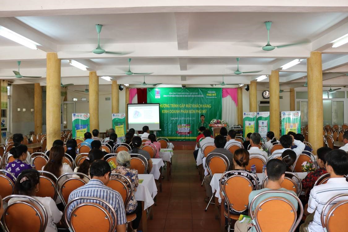 Công ty Cổ phần Phân bón và Hóa chất Dầu khí miền Bắc (PVFCCo North) tổ chức thành công chương trình “Gặp mặt khách hàng kinh doanh phân bón Phú Mỹ” tại thị xã Quảng Yên, tỉnh Quảng Ninh và tại TP. Sông Công, tỉnh Thái Nguyên
