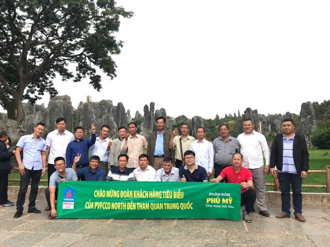PVFCCo North tổ chức thành công chương trình tri ân những khách hàng tiêu biểu kinh doanh phân bón Phú Mỹ khu vực Nam Định tại Trung Quốc năm 2019