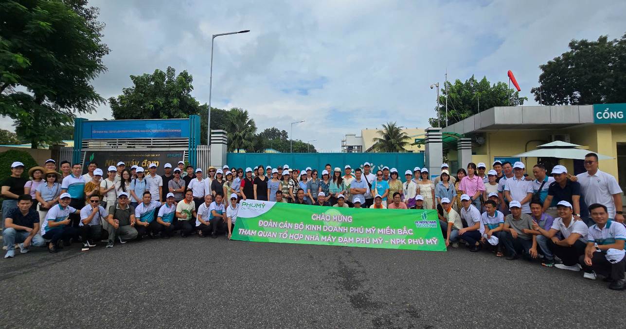 Công ty Cổ phần Phân bón và Hóa chất Dầu khí miền Bắc (PVFCCo-PMB) tổ chức chương trình “Gặp mặt, giao lưu và trao đổi kinh nghiệm kinh doanh Phân bón Phú Mỹ năm 2026 kết hợp tham quan tổ hợp Nhà máy Đạm - NPK Phú Mỹ” tại TP. Hồ Chí Minh.