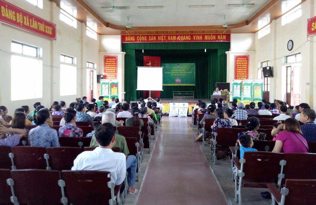 PVFCCo North tổ chức thành công hội thảo tổng kết mô hình trình diễn sử dụng phân bón Kali Phú Mỹ trên cây trồng vụ xuân năm 2018 tại tỉnh Nam Định, Hải Dương