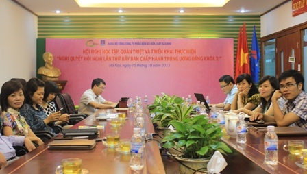 Chi bộ PVFCCo North tổ chức học tập, quán triệt “Nghị quyết Hội nghị lần thứ bảy Ban Chấp hành Trung ương Đảng (khóa XI)