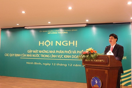 Hội nghị “Gặp mặt những nhà phân phối và phổ biến các quy định của nhà nước trong lĩnh vực kinh doanh phân bón tại Ninh Bình”