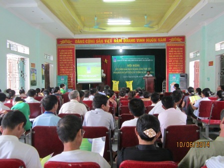 PVFCCo North tổ chức chuỗi hội thảo “Giới thiệu gói sản phẩm phân bón Phú Mỹ vụ hè Thu 2014” tại Nghệ An