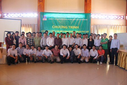 PVFCCo North tổ chức thành công Hội nghị “Gặp mặt cán bộ kinh doanh Đạm Phú Mỹ khu vực phía Bắc tại Nghệ An” trong 02 ngày 14 và 15/12/2012