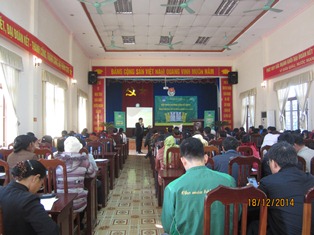 PVFCCo North tiếp tục tổ chức các chương trình Hội thảo hướng dẫn sử dụng phân bón Phú Mỹ vụ Đông Xuân 2014 - 2015 khu vực Hà Nội, Thái Bình.