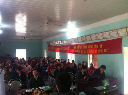 PVFCCo North kết thúc chuỗi hội thảo hướng dẫn sử dụng phân bón Phú Mỹ vụ Đông Xuân 2014-2015 tại các tỉnh Hải Dương, Nam Định, Hà Nam, Thái Bình, Hòa Bình