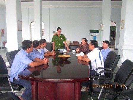 Huấn luyện, bồi dưỡng kiến thức về PCCC tại Kho Hải Phòng năm 2014