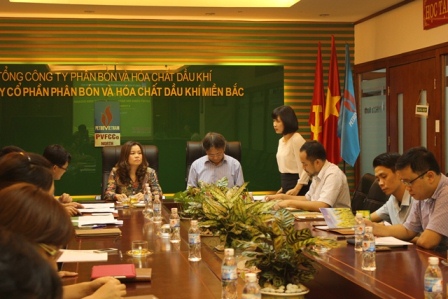 PVFCCo North tổ chức Hội nghị sơ kết công tác Đảng, hoạt động sản xuất kinh doanh 6 tháng đầu năm 2014