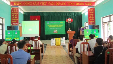 PVFCCo North tổ chức “Hội thảo tổng kết mô hình trình diễn sử dụng phân bón Phú Mỹ trên cây cam” tại thị trấn Cao Phong, tỉnh Hòa Bình.