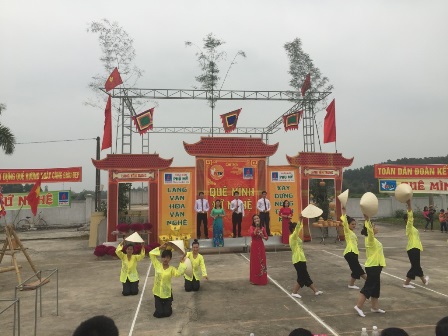Chương trình Quê mình xứ Nghệ số đầu tiên năm 2016 tổ chức tại xã Phúc Thành, huyện Yên Thành, Nghệ An