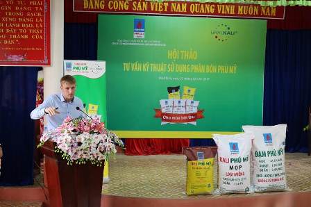 PVFCCo North phối hợp với Sở Nông nghiệp và Phát triển nông thôn tỉnh Ninh Bình, Trung tâm khuyến nông tỉnh Thái Bình tổ chức thành công “Hội thảo tư vấn kỹ thuật sử dụng phân bón Phú Mỹ” tại Ninh Bình và Thái Bình.