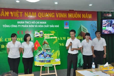 Đoàn Thanh Niên PVFCCo North tham gia cuộc thi “Tìm hiểu về chủ quyền của Việt Nam đối với Quần đảo Trường Sa và Hoàng Sa”