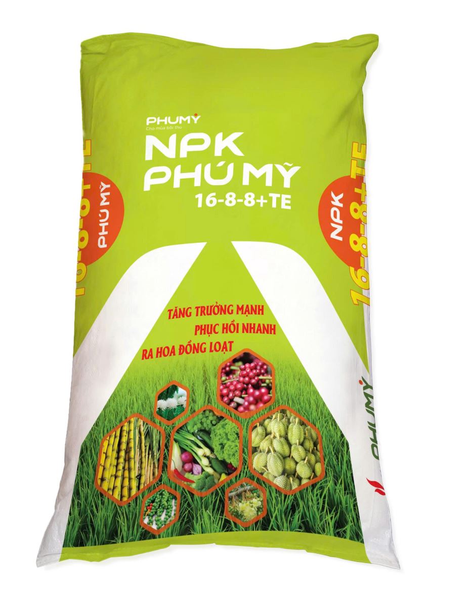 NPK PHÚ MỸ 16-8-8+TE